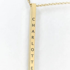 Bâtonnet pendentif en acier moderne de haute qualité