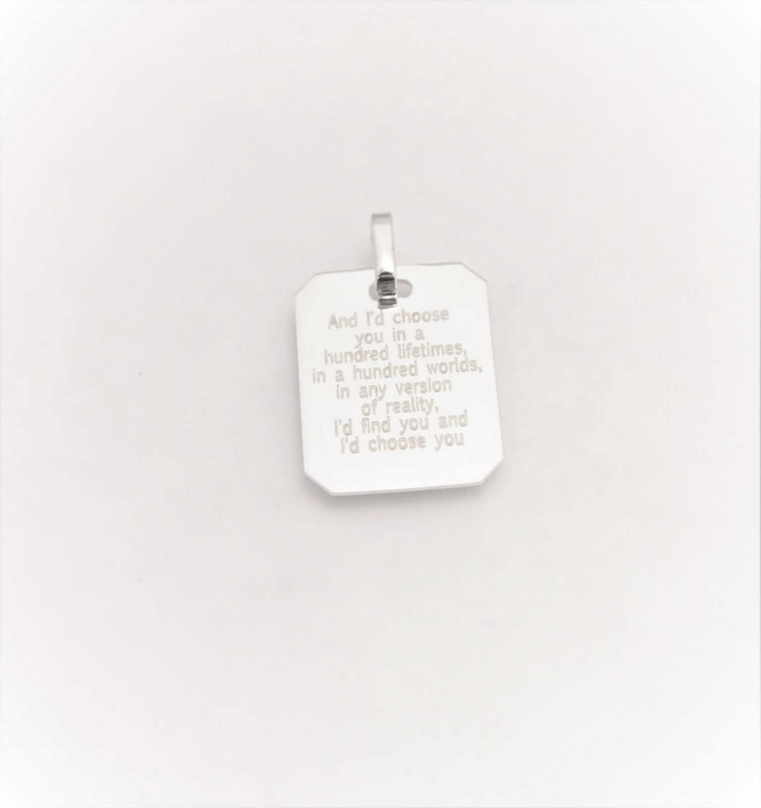 Pendentif en argent 925 personalisé – Image 7