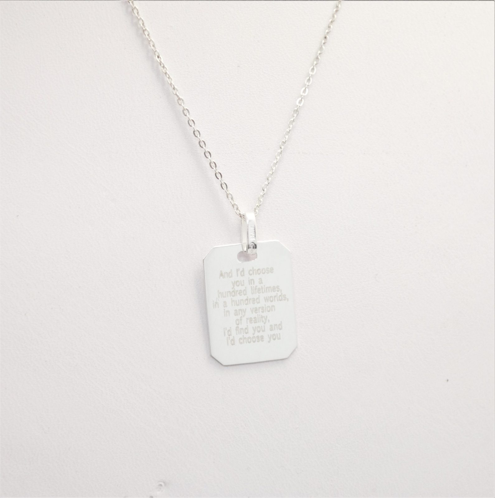 Pendentif en argent 925 personalisé – Image 6