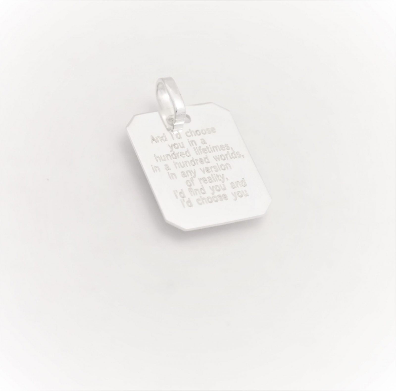 Pendentif en argent 925 personalisé – Image 4