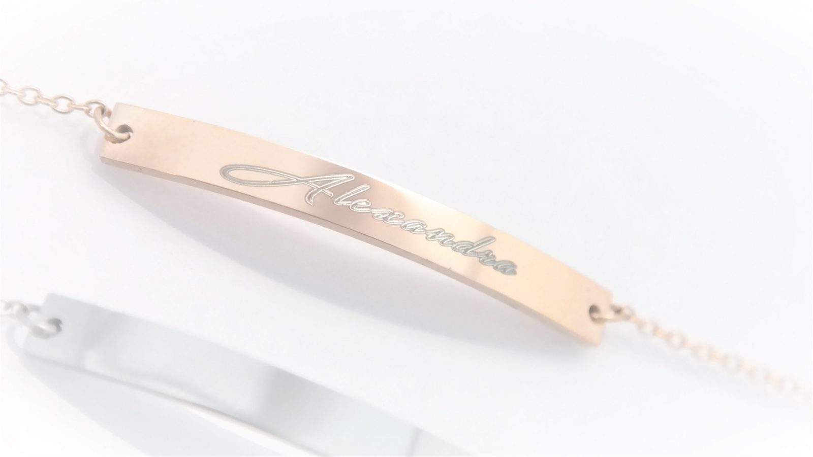 Bracelet identité de haute qualité personnalisé ajustable à votre poignet – Image 4