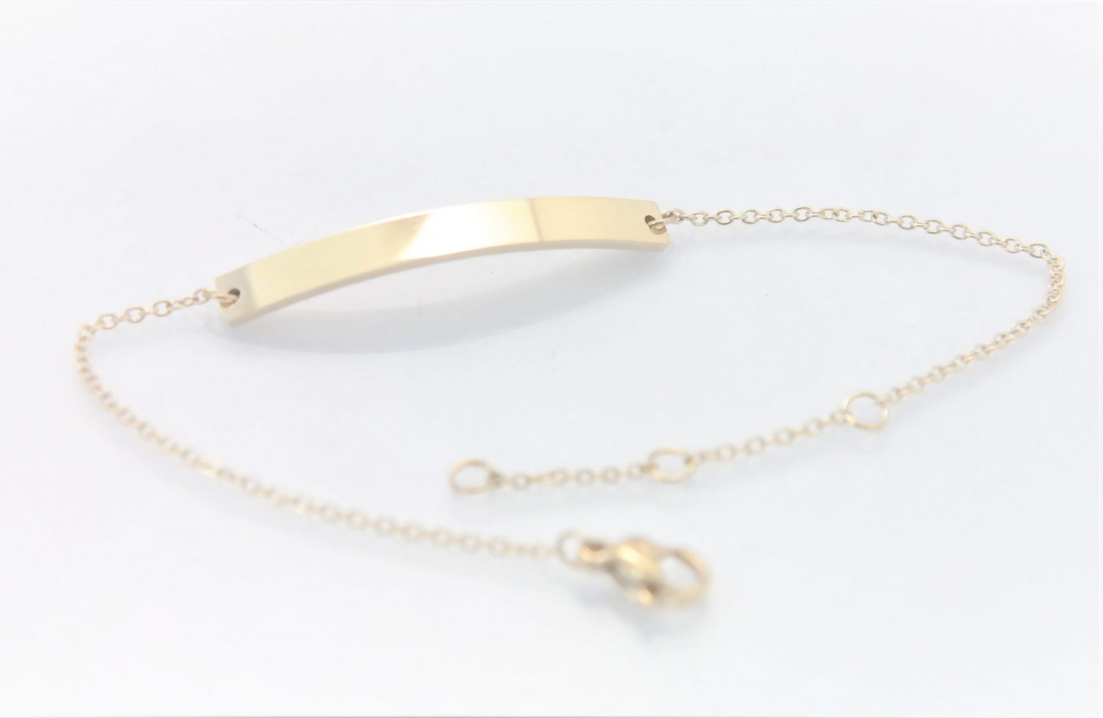 Bracelet identité de haute qualité personnalisé ajustable à votre poignet – Image 3