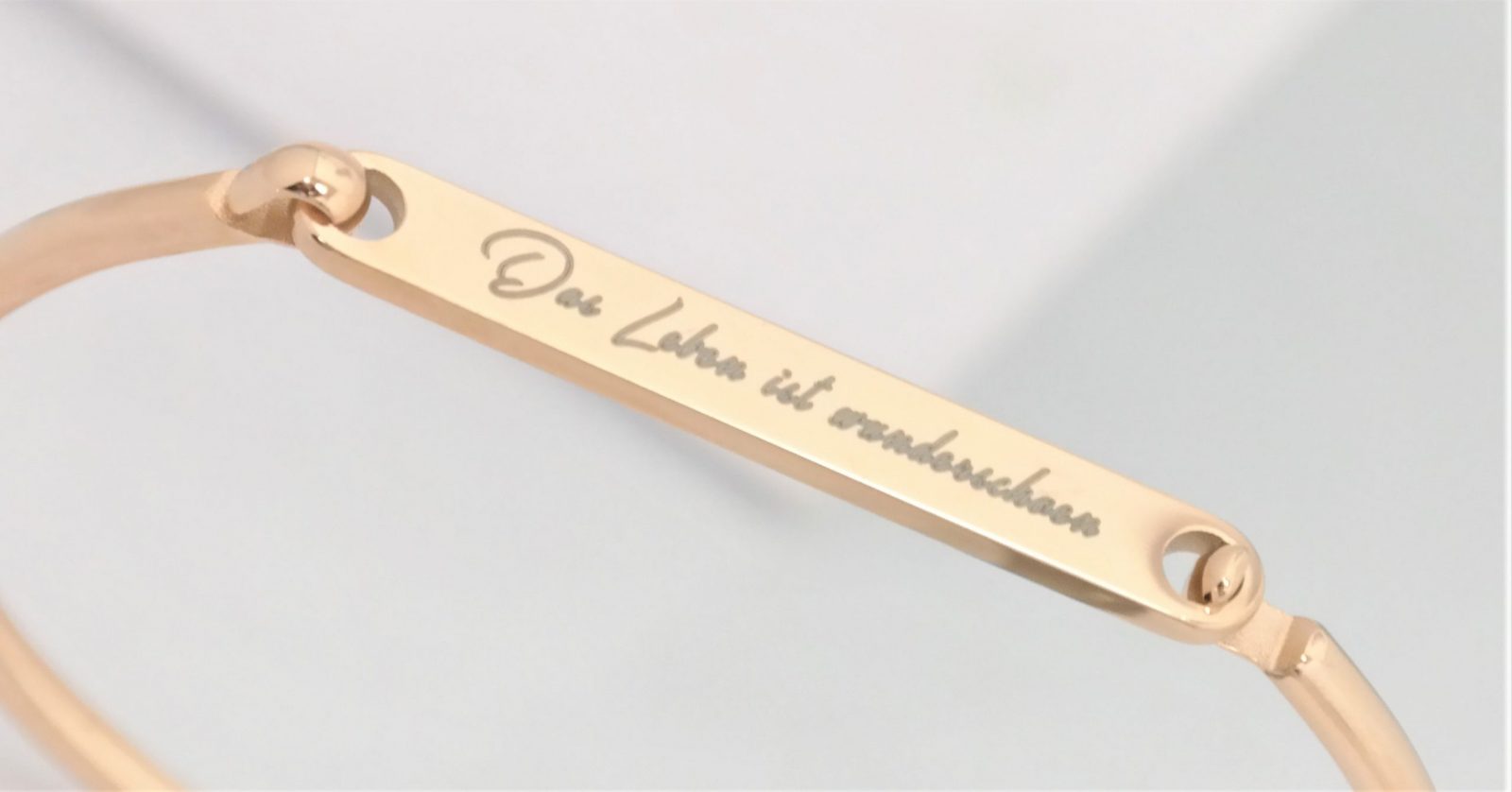 High quality personalized rigid bracelet with opening on the side – Image 19