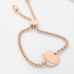 Beautiful trendy personalized bracelet, adjustable size, available in three colours