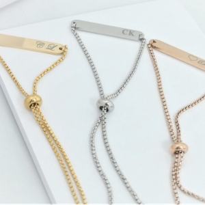 Elegant personalized bracelet adjustable to your wrist