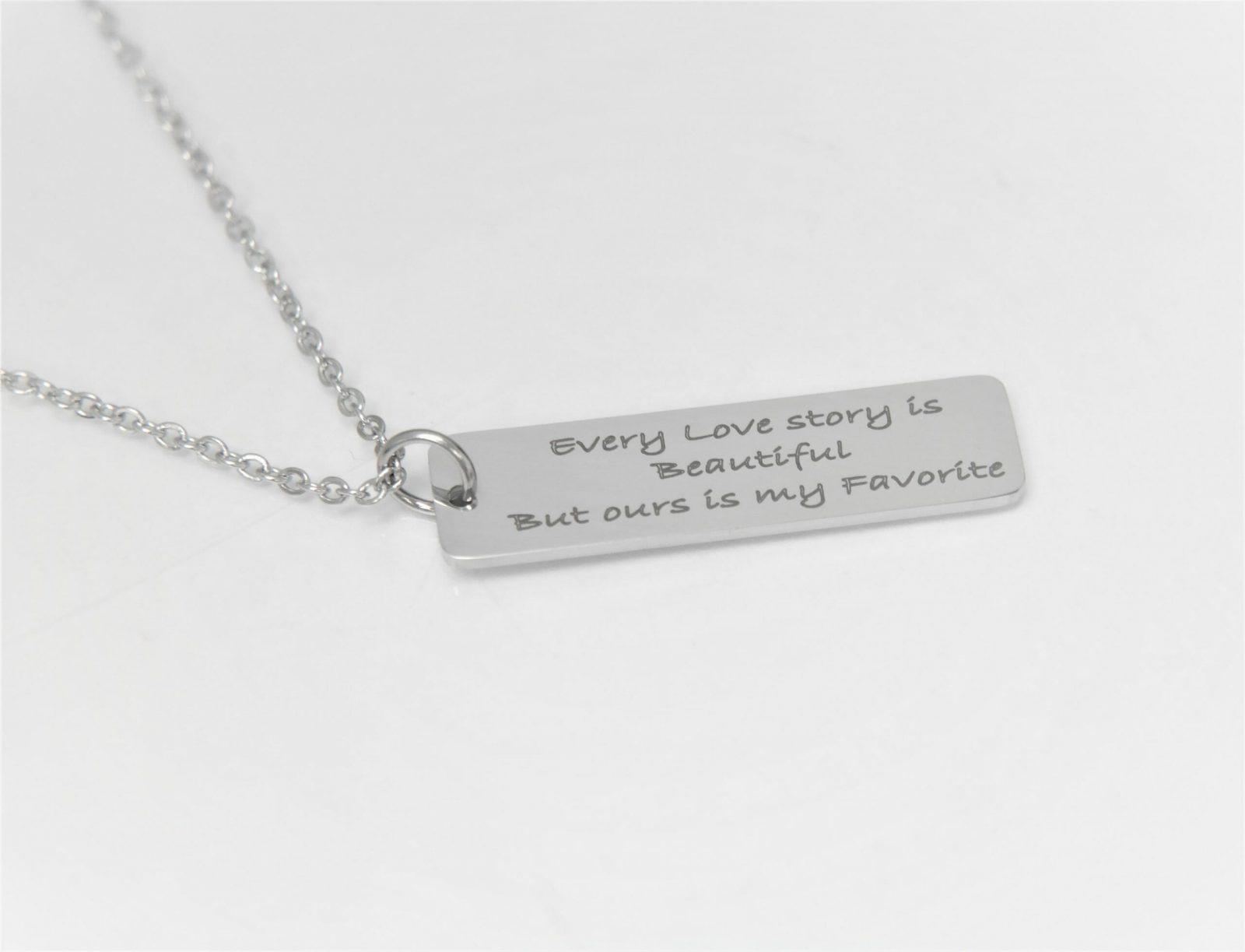 1.Trendy personalized pendant engraved to your specifications – Image 2