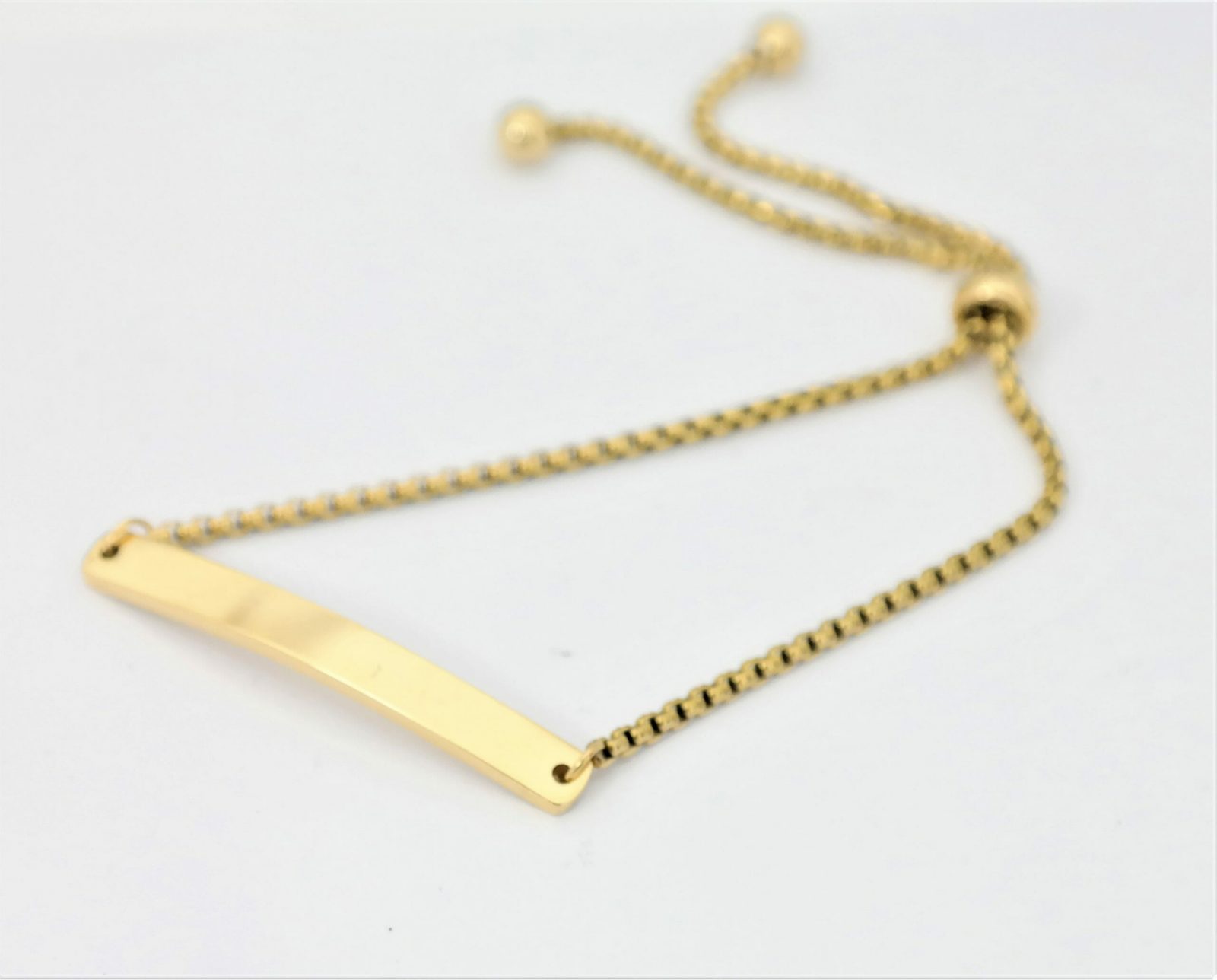 Bracelet Identité acier haute qualité à glissière ajustable au poignet – Image 18