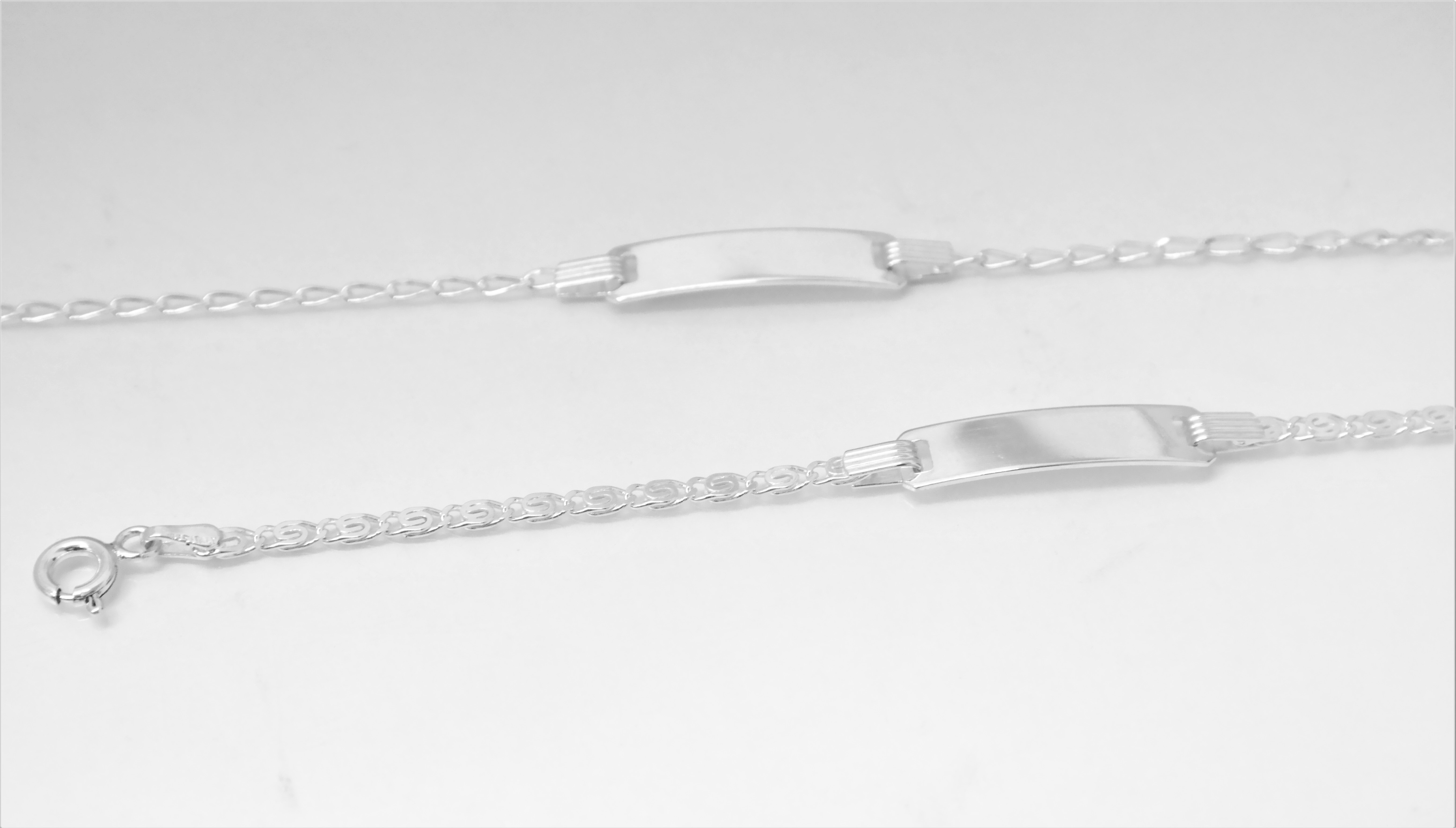 Bracelet identité Bébé en argent 925 (fait en Italie) – Image 10