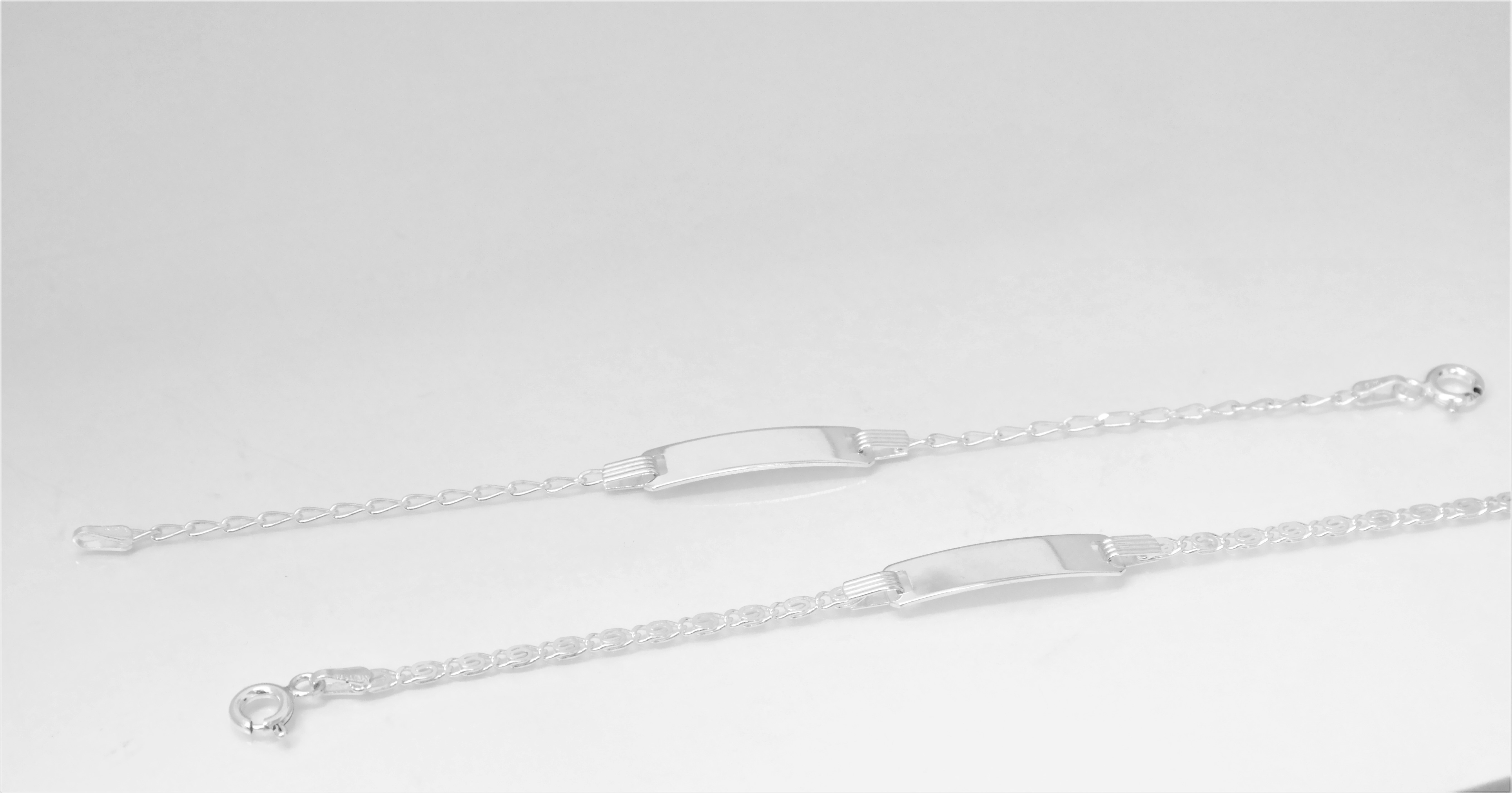 Bracelet identité Bébé en argent 925 (fait en Italie) – Image 9