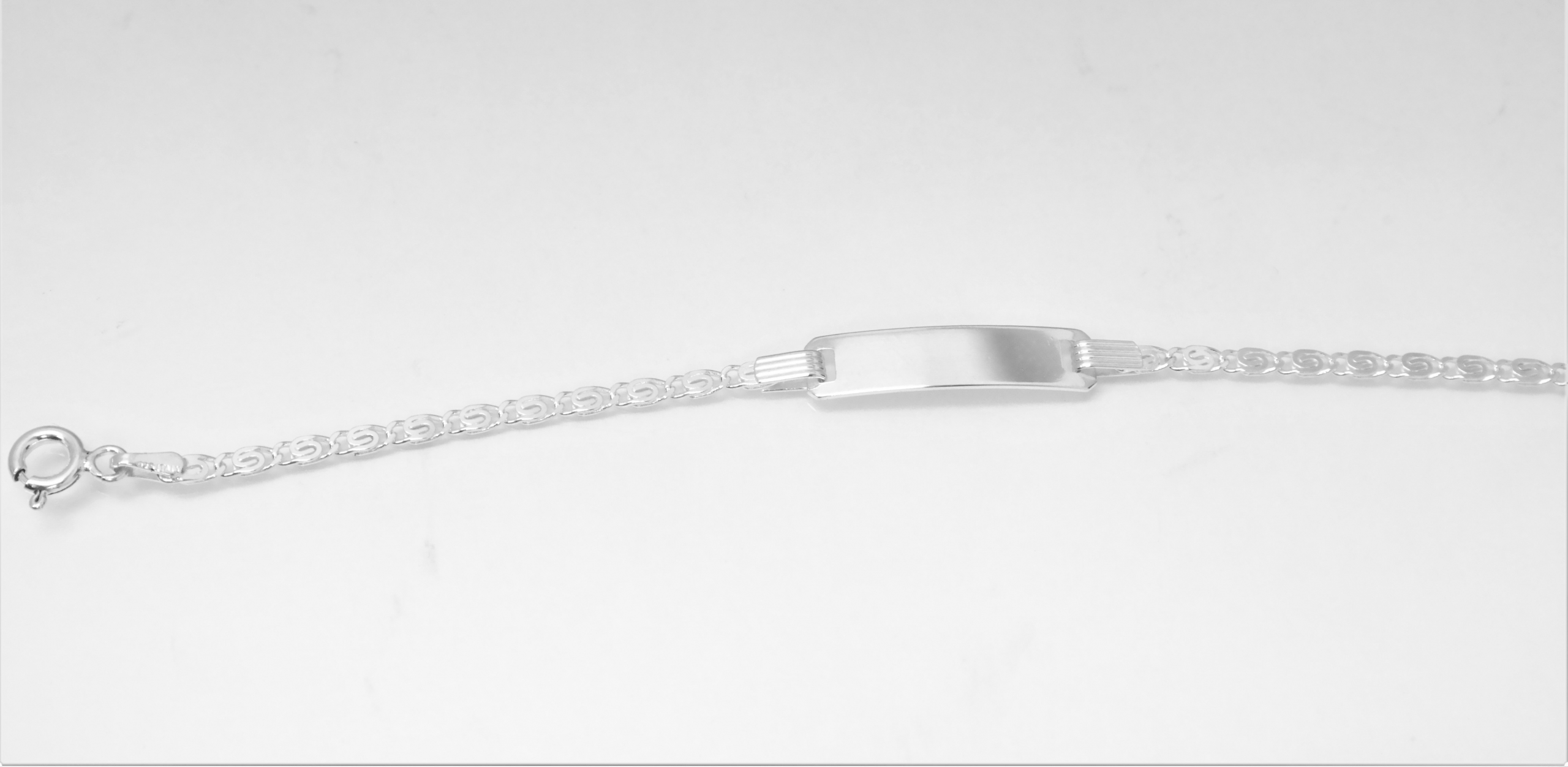 Bracelet identité Bébé en argent 925 (fait en Italie) – Image 3