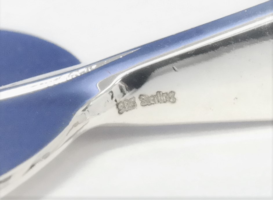 Fabuleuse queue de baleine en argent massif 925 (fait main) – Image 2
