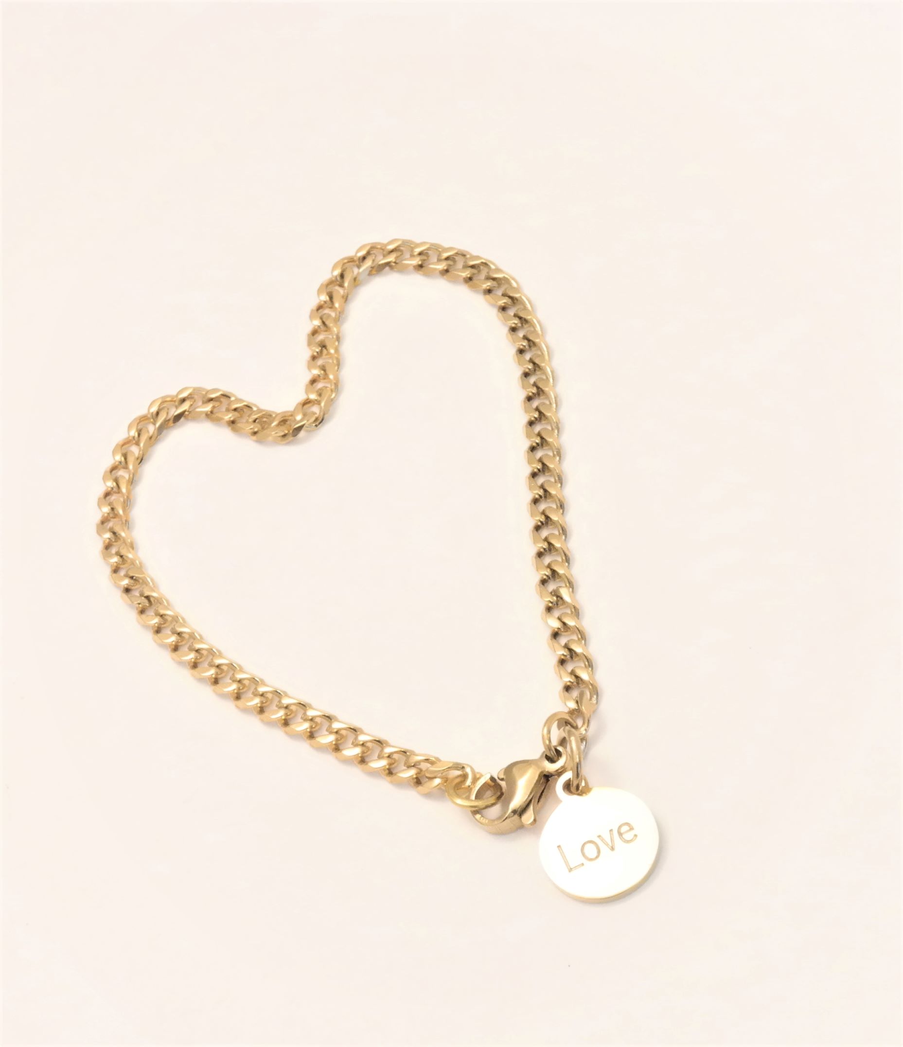 Personalized stainless steel diamond cut cuban link 3mm bracelet – Image 10