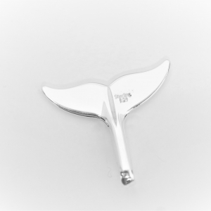Fabuleuse queue de baleine en argent massif 925 (fait main)