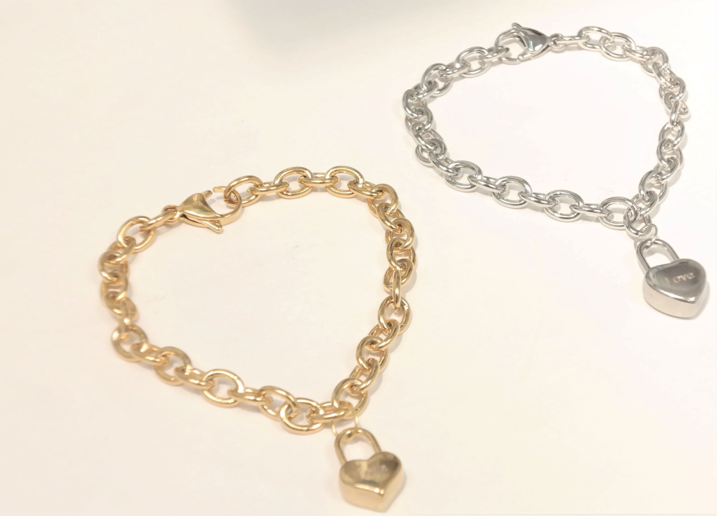 Bracelet personnalisé de haute qualité en acier inoxydable hypo-allergène – Image 5