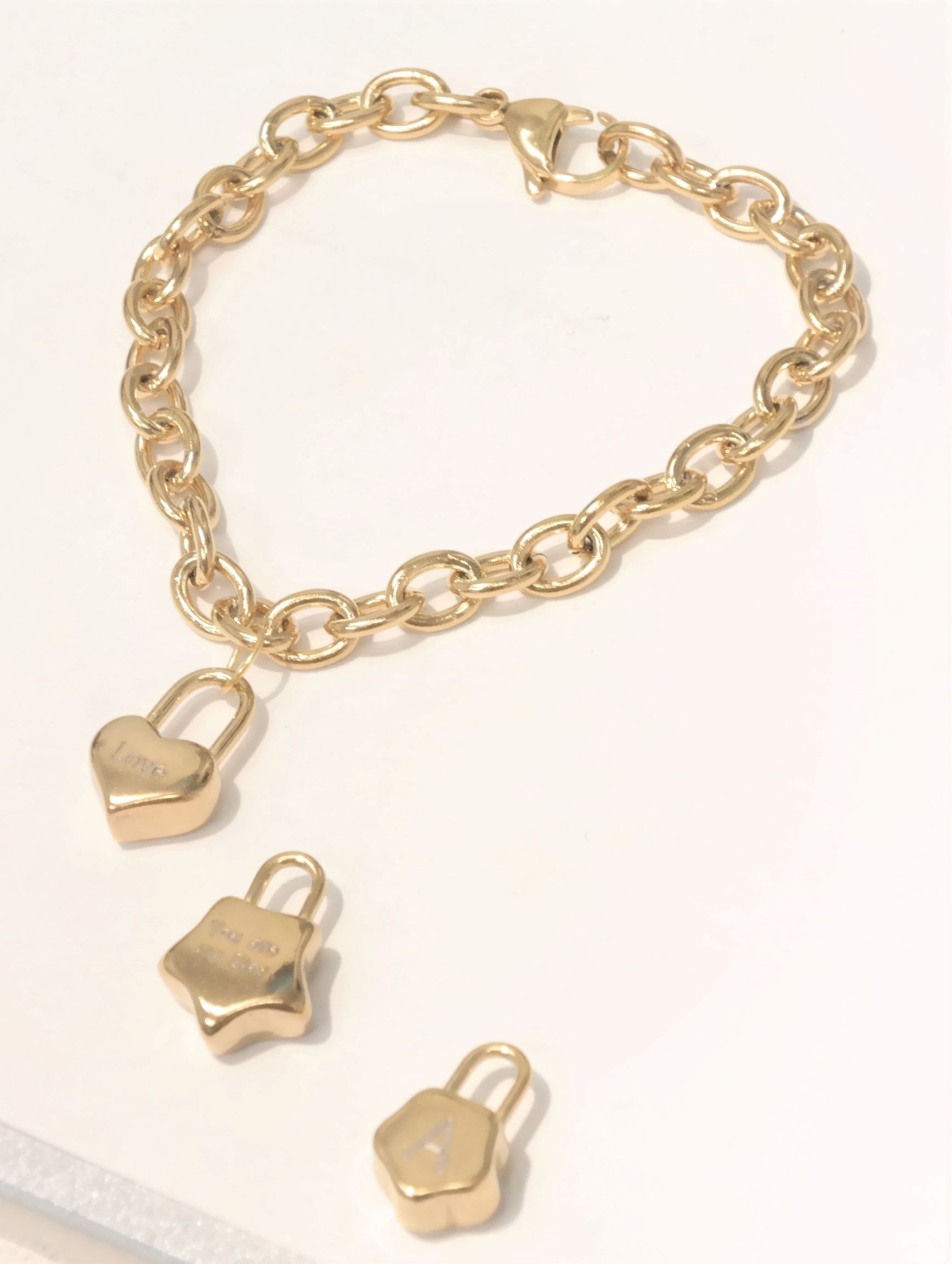 Bracelet personnalisé de haute qualité en acier inoxydable hypo-allergène – Image 3